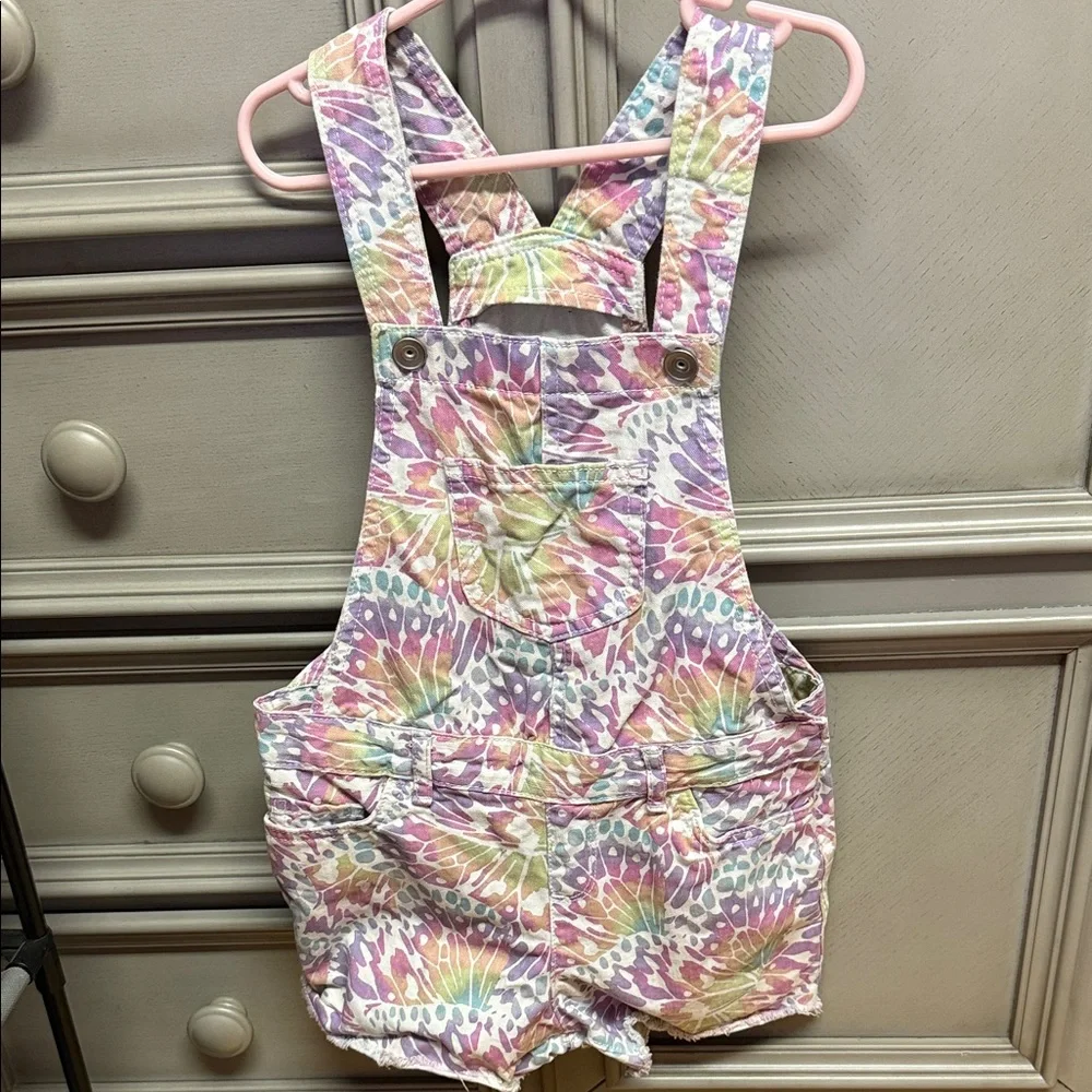 The Children's Place Pastel Tie-Dye Overalls